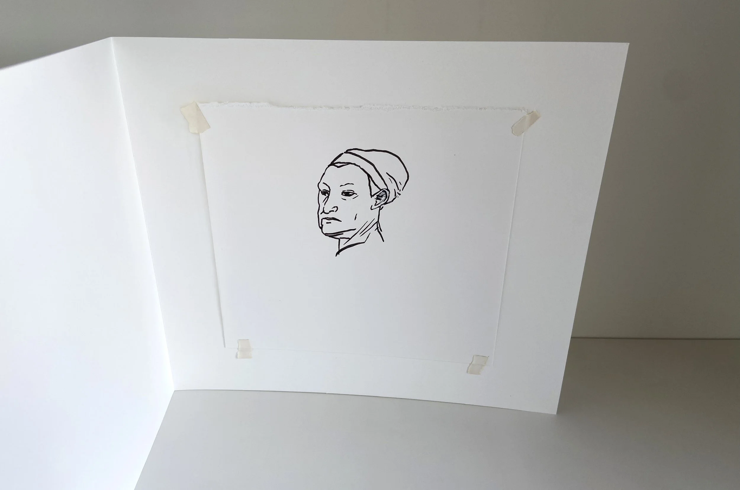books, artist books, artist made books, handmade, editioned books, process, making, accordion books, ditta baron hoeber, philadelphia artist, 200 books and, artist blog, drawing, brush and ink, figure model drawing