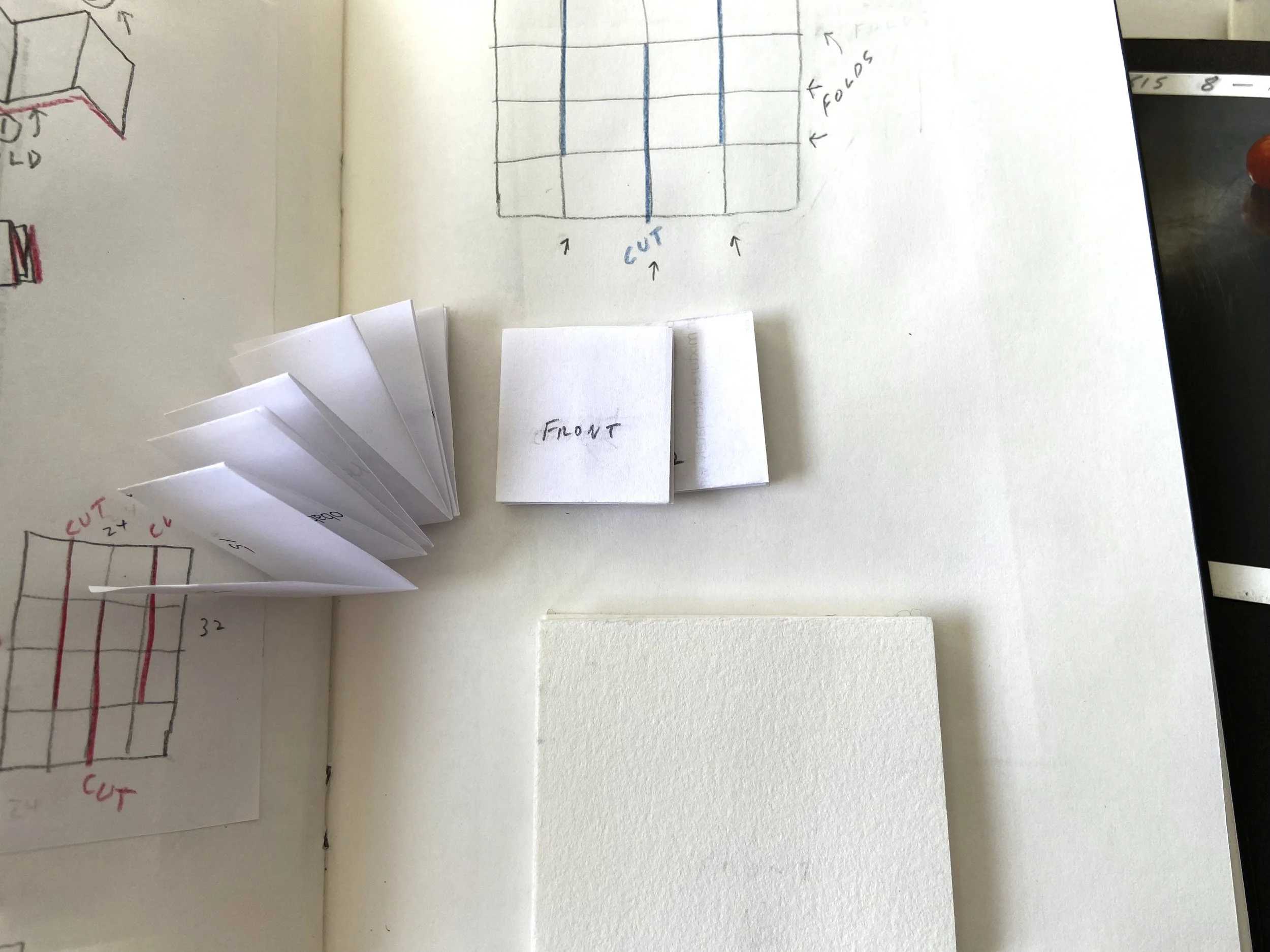 books, artist books, artist made books, handmade, editioned books, process, making, accordion books, ditta baron hoeber, philadelphia artist, 200 books and, workbooks, book plans, artist blog, moleskin