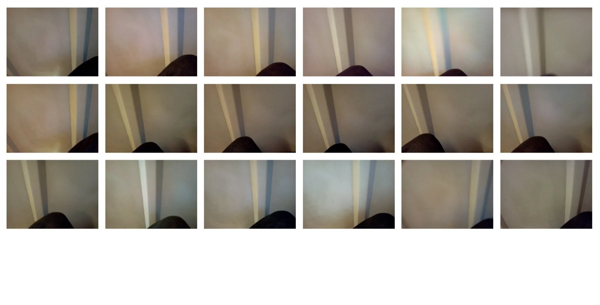 photography, digital photography, color photography, abstract photography, train ride, photographic sequence, image sequence, 8 minutes 52 seconds, time, train ride, eight minutes fifty two seconds