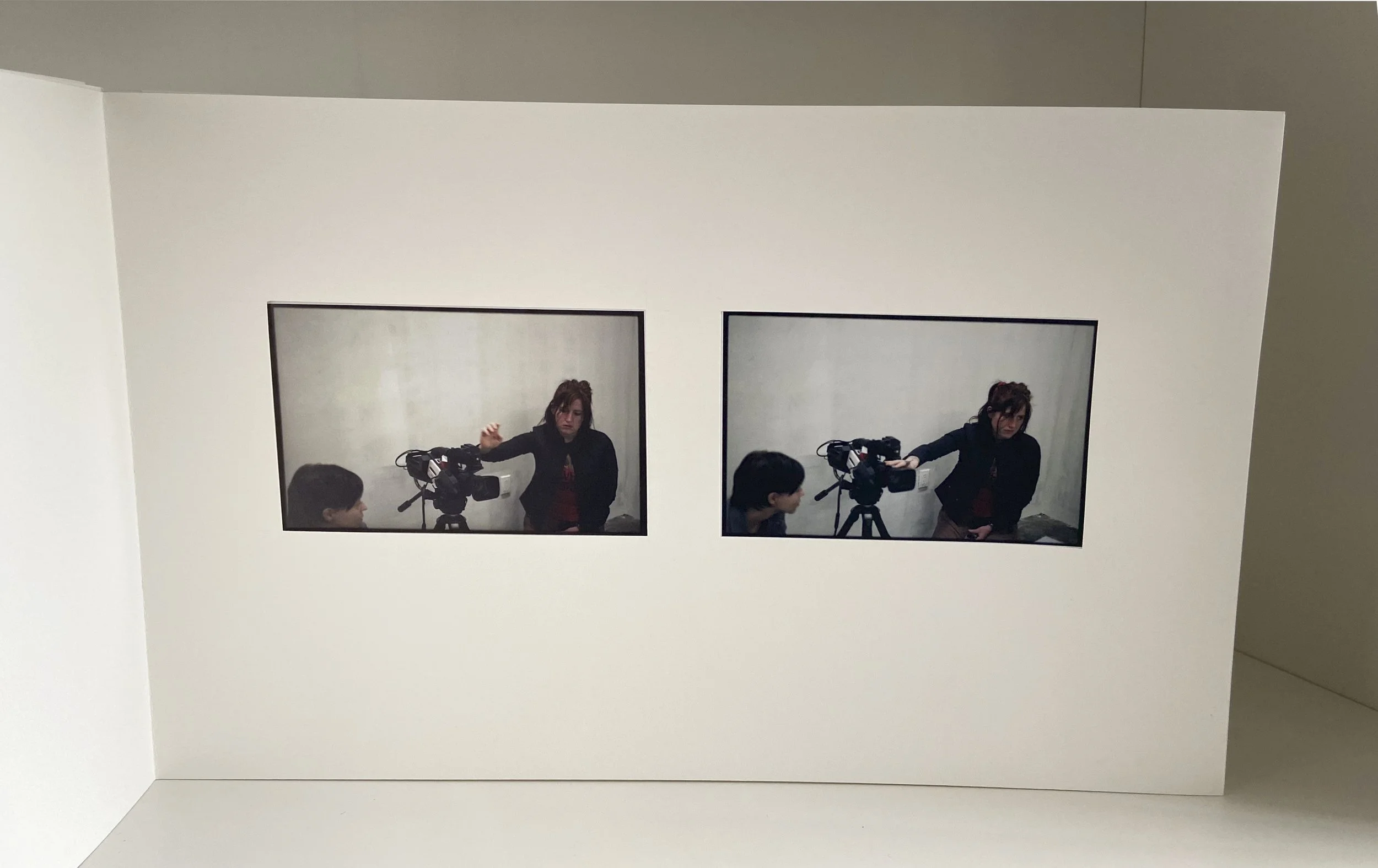 books, artist books, artist made books, handmade, portraits, process, making, accordion books, photography, color photography,  ditta baron hoeber, philadelphia artist, julian hoeber, movie, blum gallery, talkers are no good doers