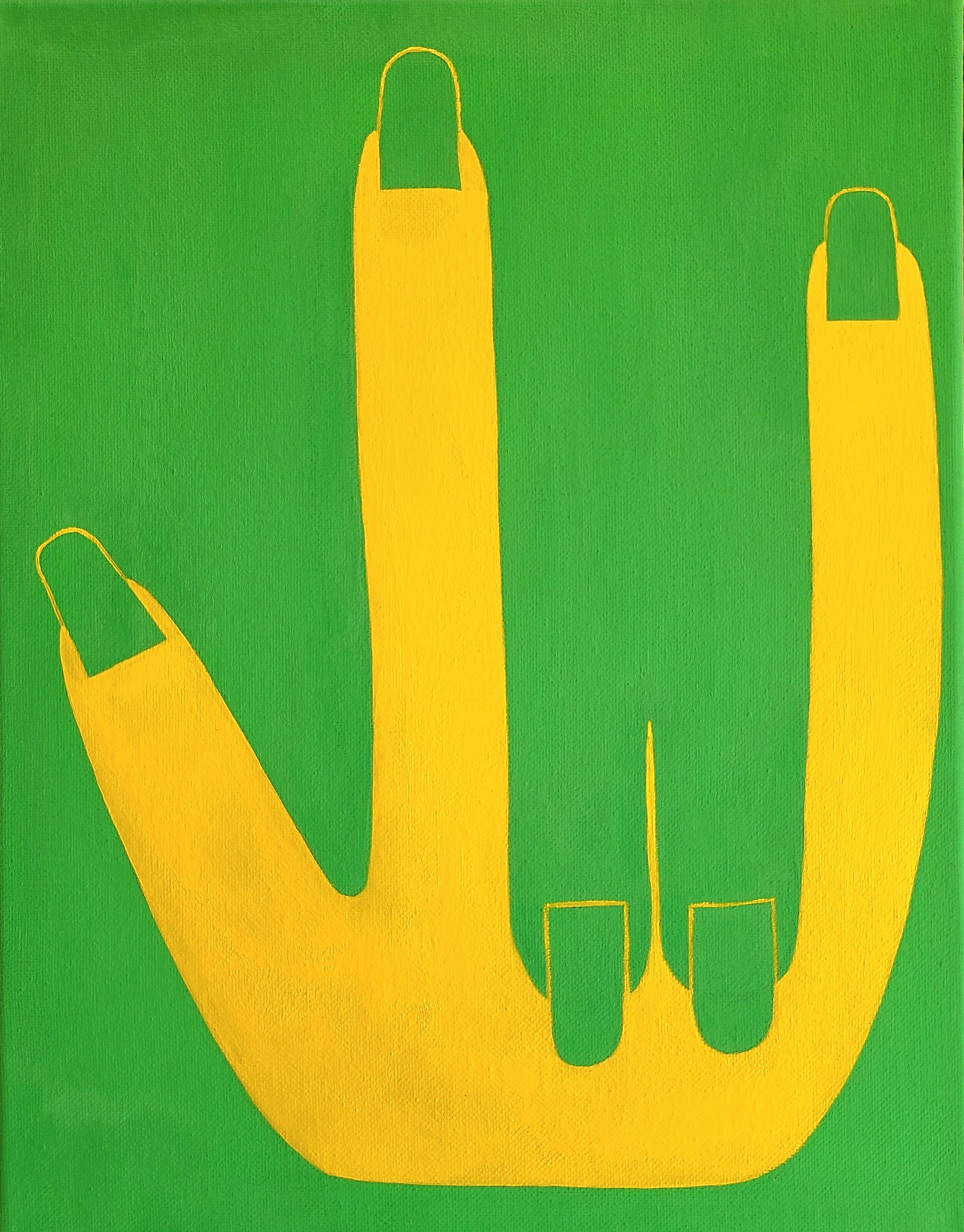 Acrylic on canvas - 14" x 11" - $100