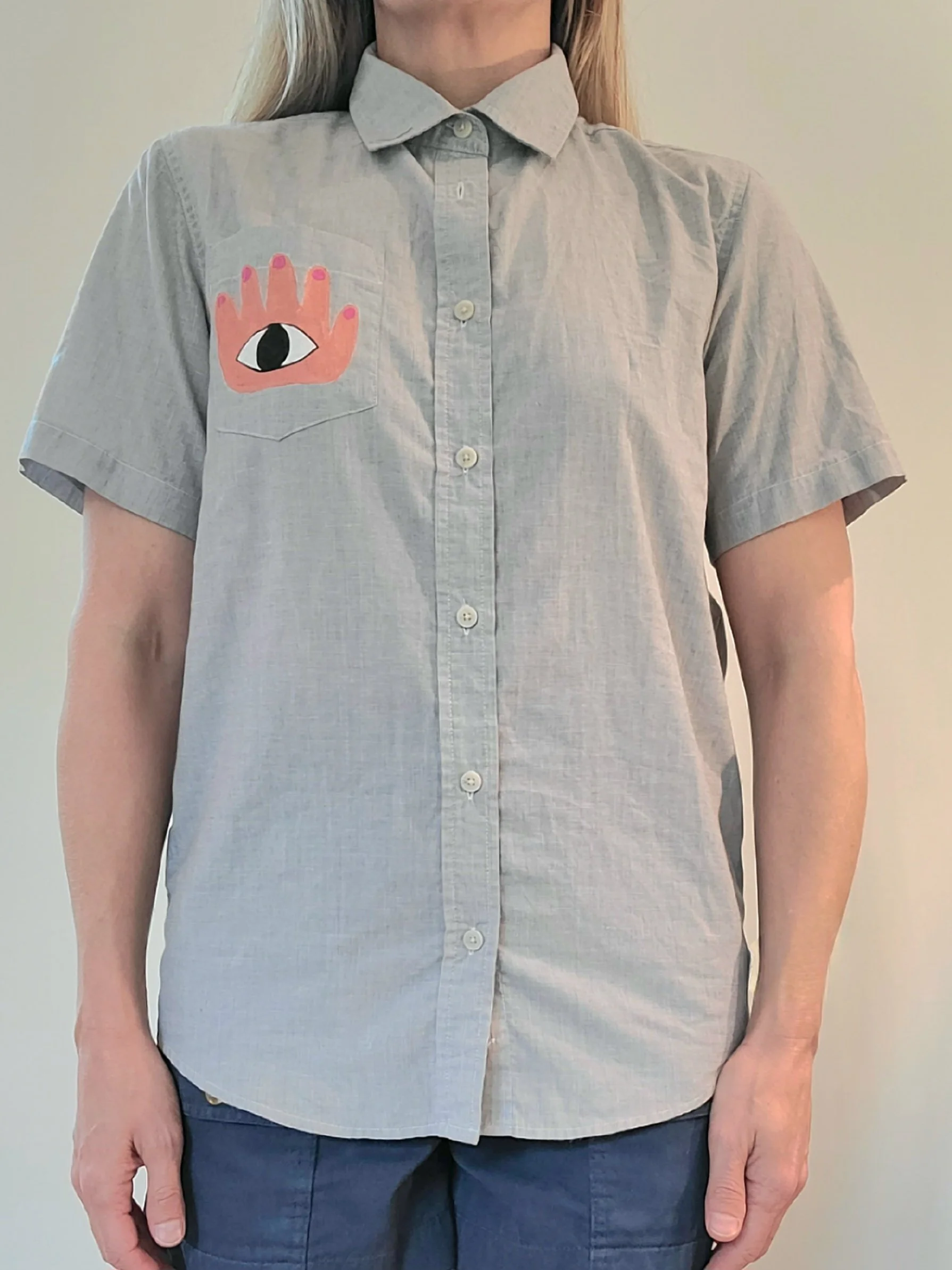 #8 - Urban Pipeline - Kids XL - 60% cotton, 40% polyester - Length: 27”, Pit-to-pit: 19” - $40 