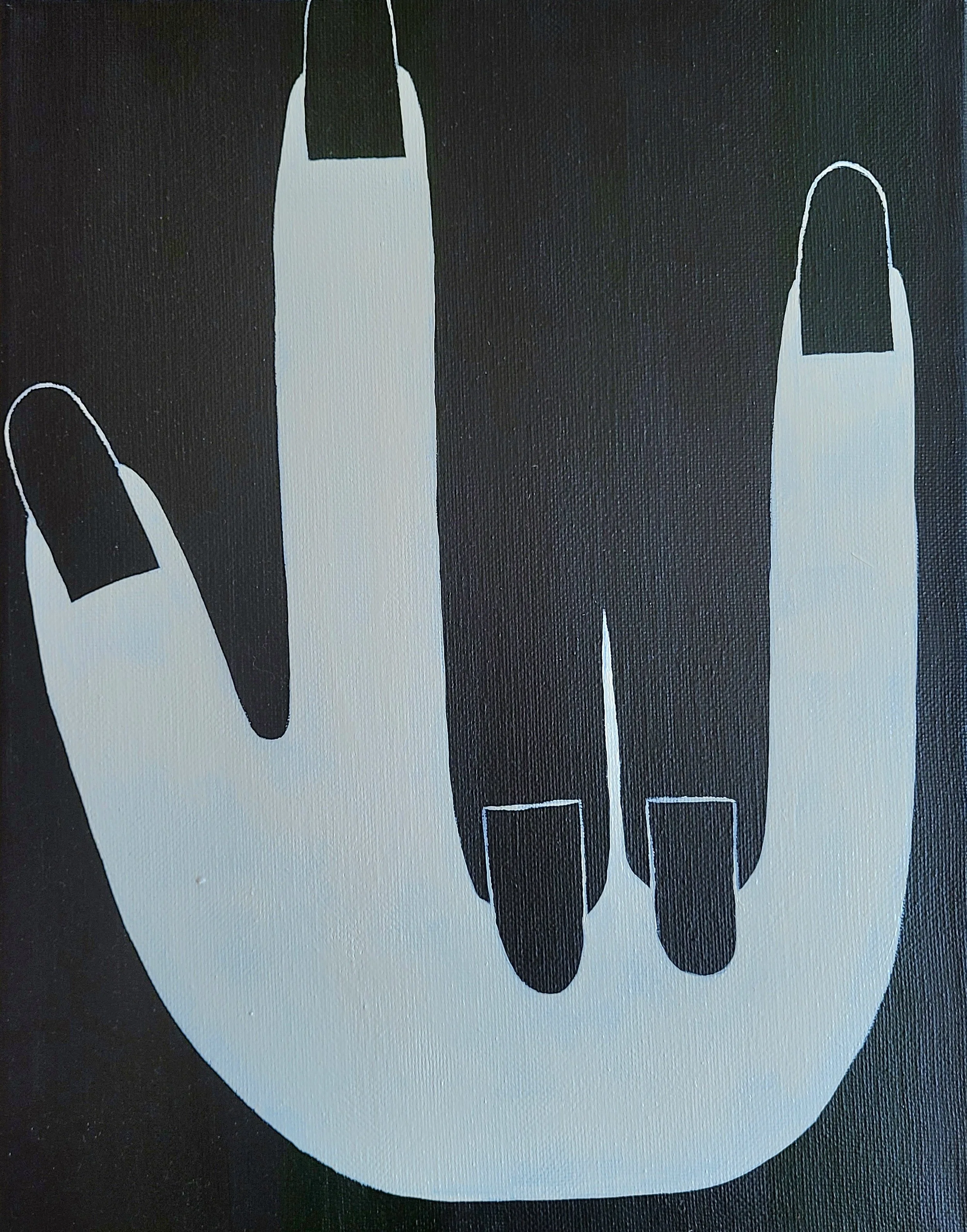 Acrylic on canvas - 14" x 11" - $100