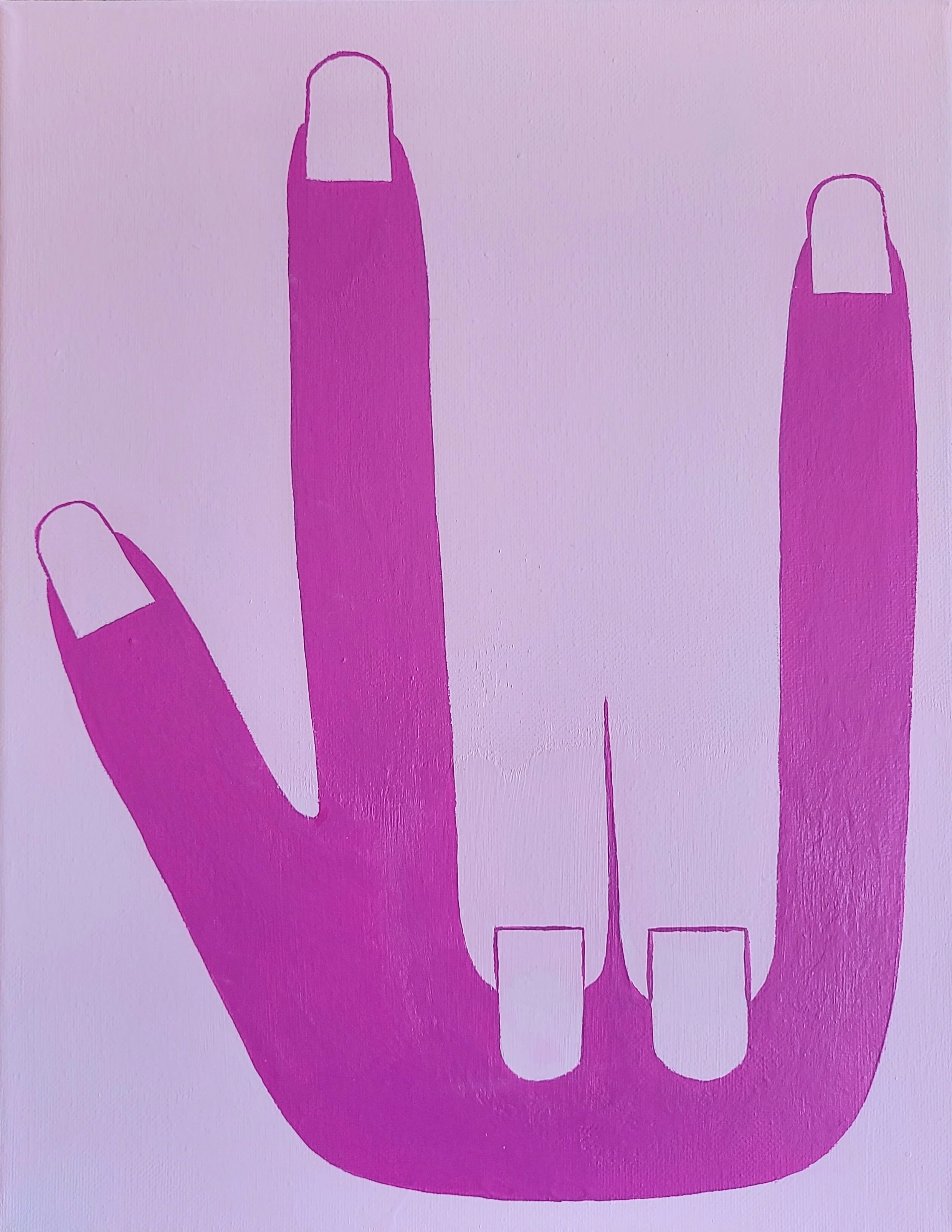 Acrylic on canvas - 14" x 11" - $100