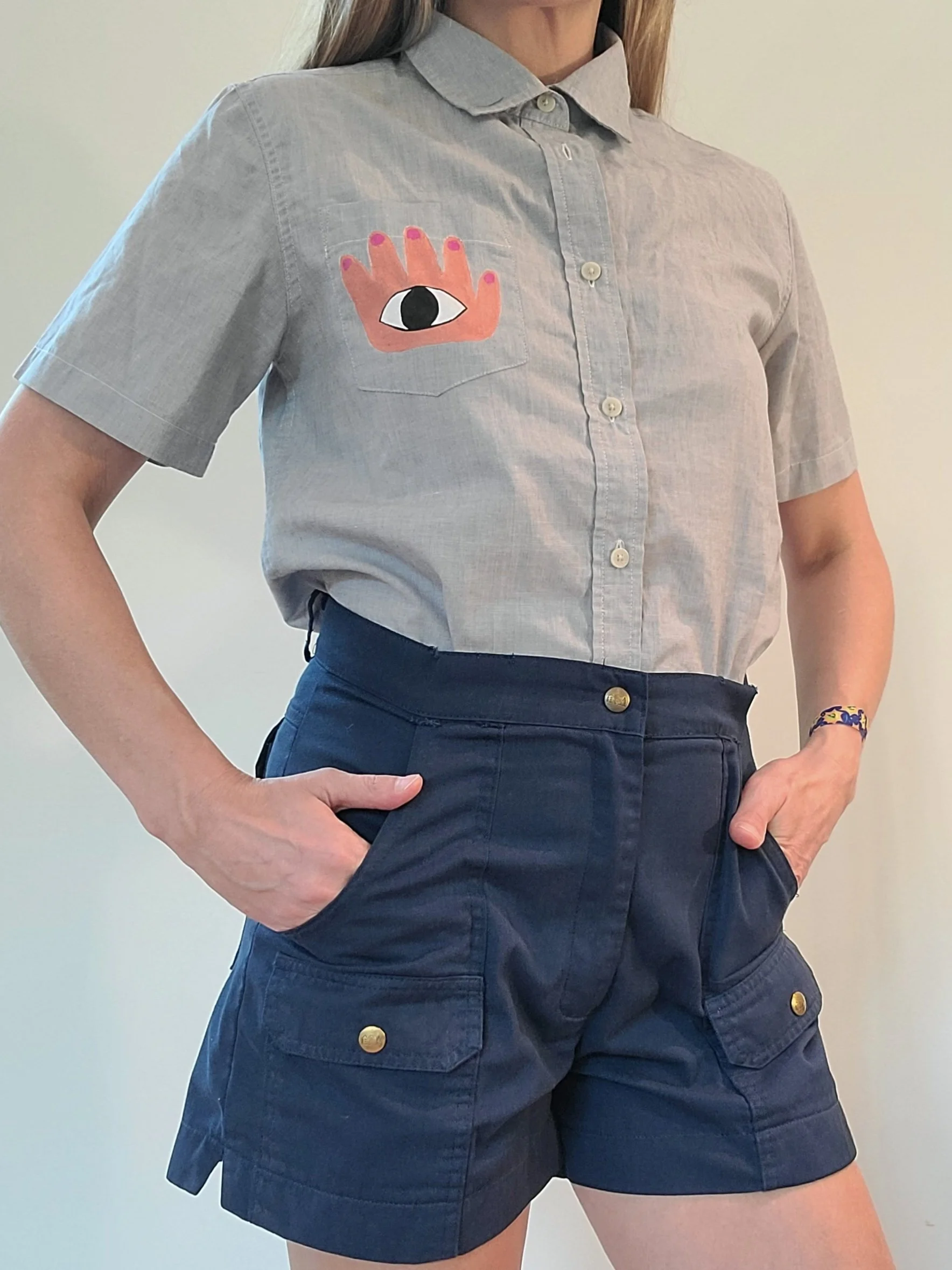 #8 - Urban Pipeline - Kids XL - 60% cotton, 40% polyester - Length: 27”, Pit-to-pit: 19” - $40 