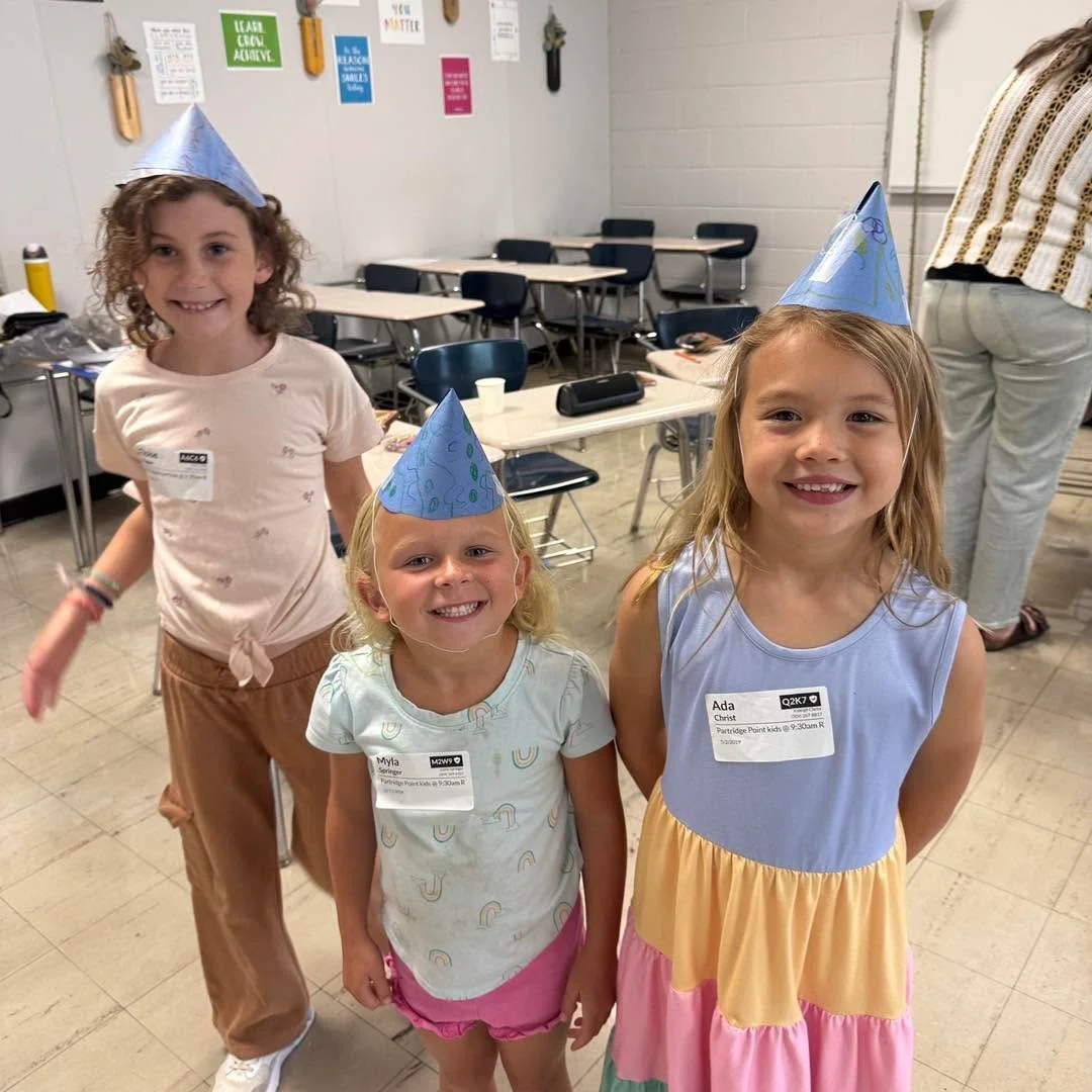 Our Kids Ministry has been having so much fun lately!

From party hats celebrating God&rsquo;s love and forgiveness to relay races and edible Jerusalem walls, every activity brings joy and excitement to learning about God. 

We can&rsquo;t wait to ex