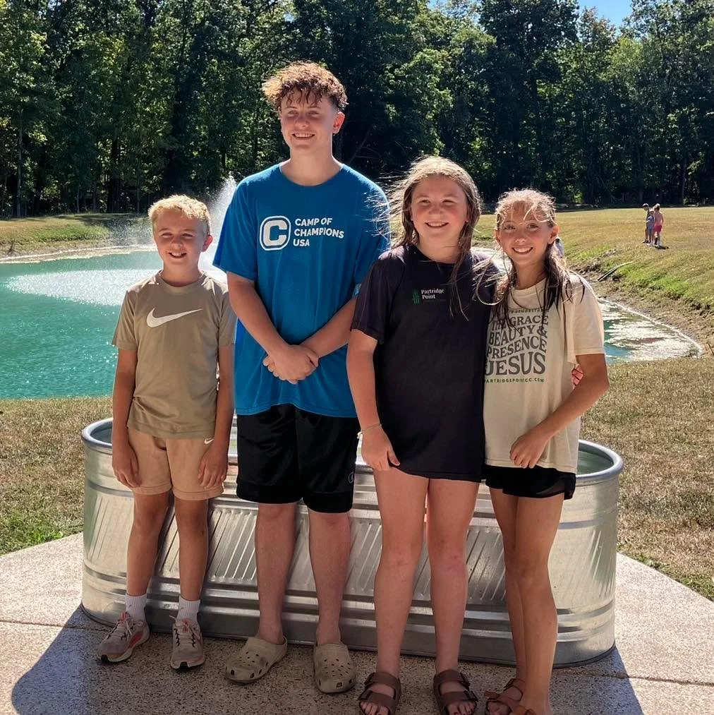We couldn&rsquo;t have asked for a more beautiful day for baptisms! Praise God for Lydia, Hoyt, Grant, and Quincy and the new life they have in Christ! 

Thank you marlenesbarn for the perfect space to celebrate.
