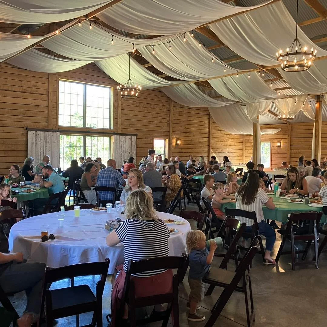 Who&rsquo;s free for a potluck this Sunday?! 🍽️

Join us at Marlene&rsquo;s Event Barn directly following the service. We will spend time together in fellowship, celebrating all that the Lord is doing in our community. Most importantly, we will have