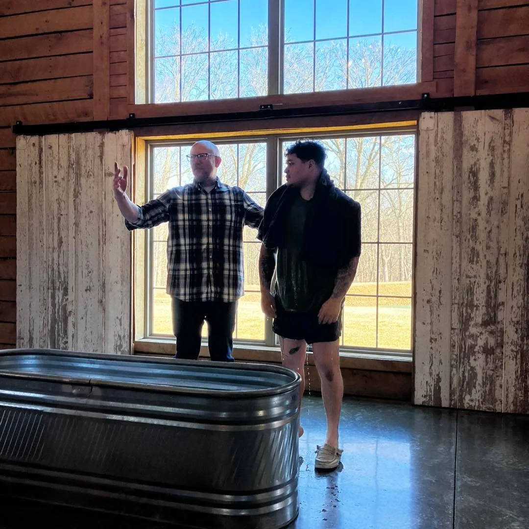 Serving our neighbors and celebrating new life ✨

This was a special Sunday! We celebrated new life as our dear friend Caleb was baptized, gathered as a church family for a potluck at Marlene&rsquo;s Event Barn, and encouraged our Kids Ministry to pa