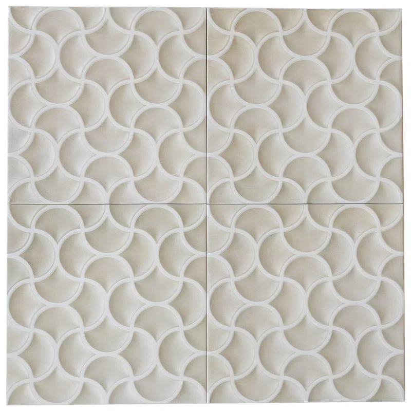Citadel+13x13+Soft+Beige+Terracotta+Porcelain+Lattice+Wall+Tile+(9.57+sq+ft_case)+-+8+Pack-117598906.webp