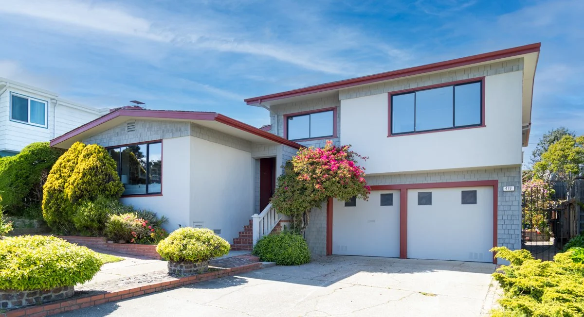 2 story mid century home