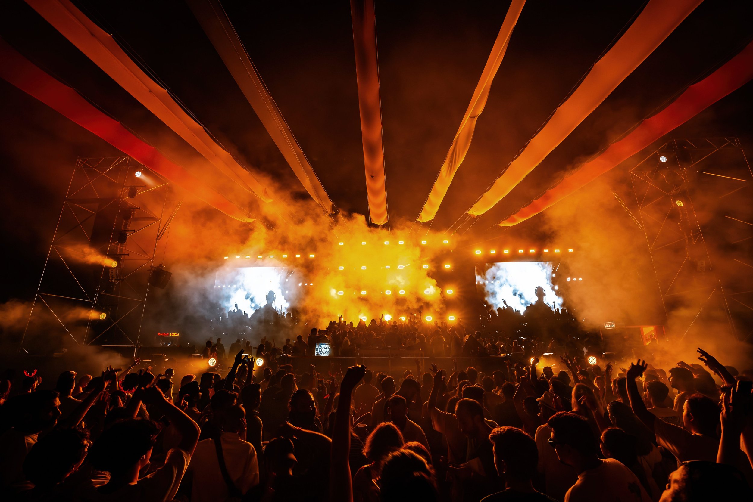 Vibrant Music Festival Crowd in Michigan 2025