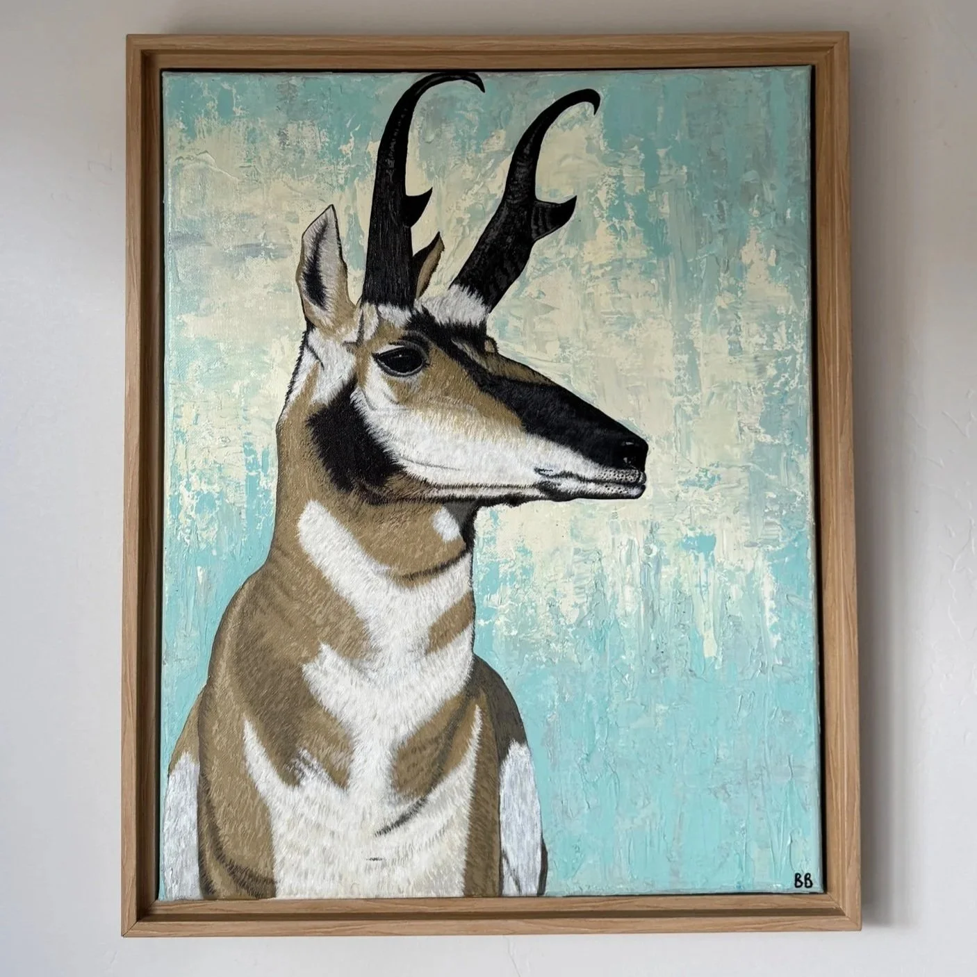 Framed Speed Goat Original
