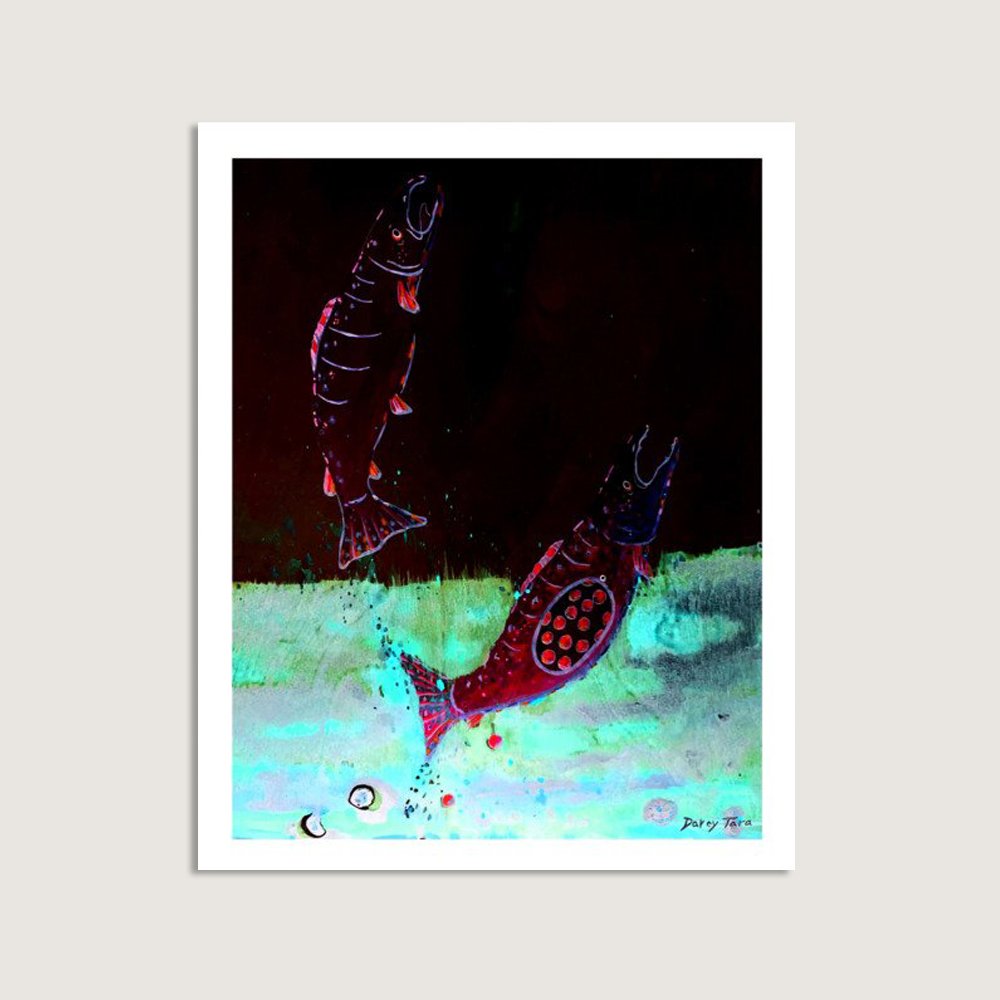 Night's Ascent print - 8"x10"