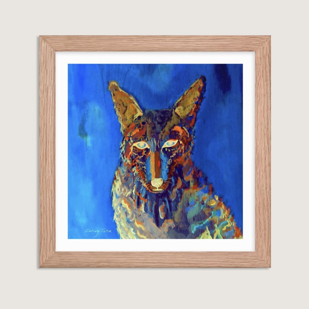 After Evening print framed - 10"x10"