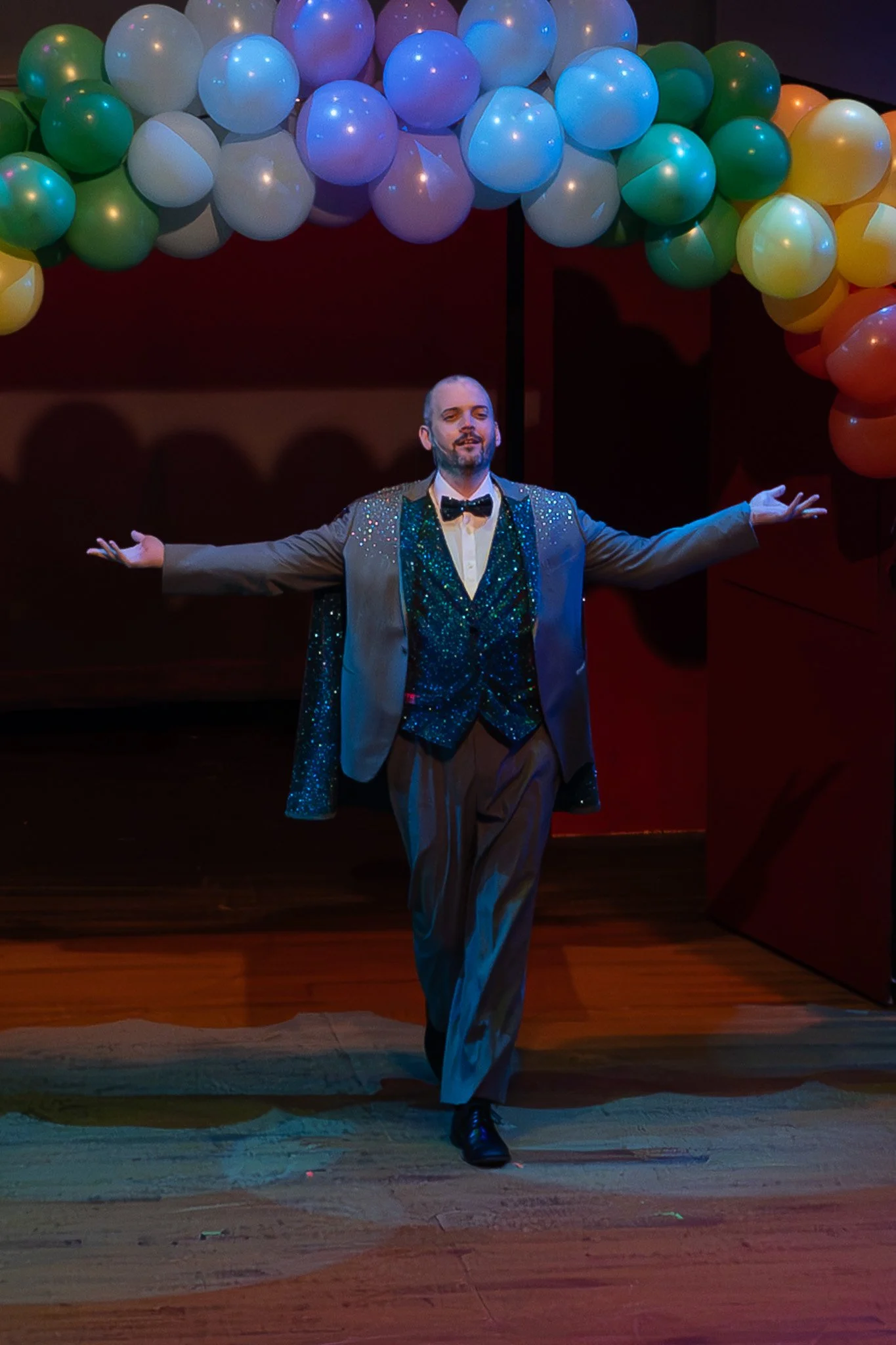 Rhinestone suit jacket, The Prom, Waukesha Civic Theatre