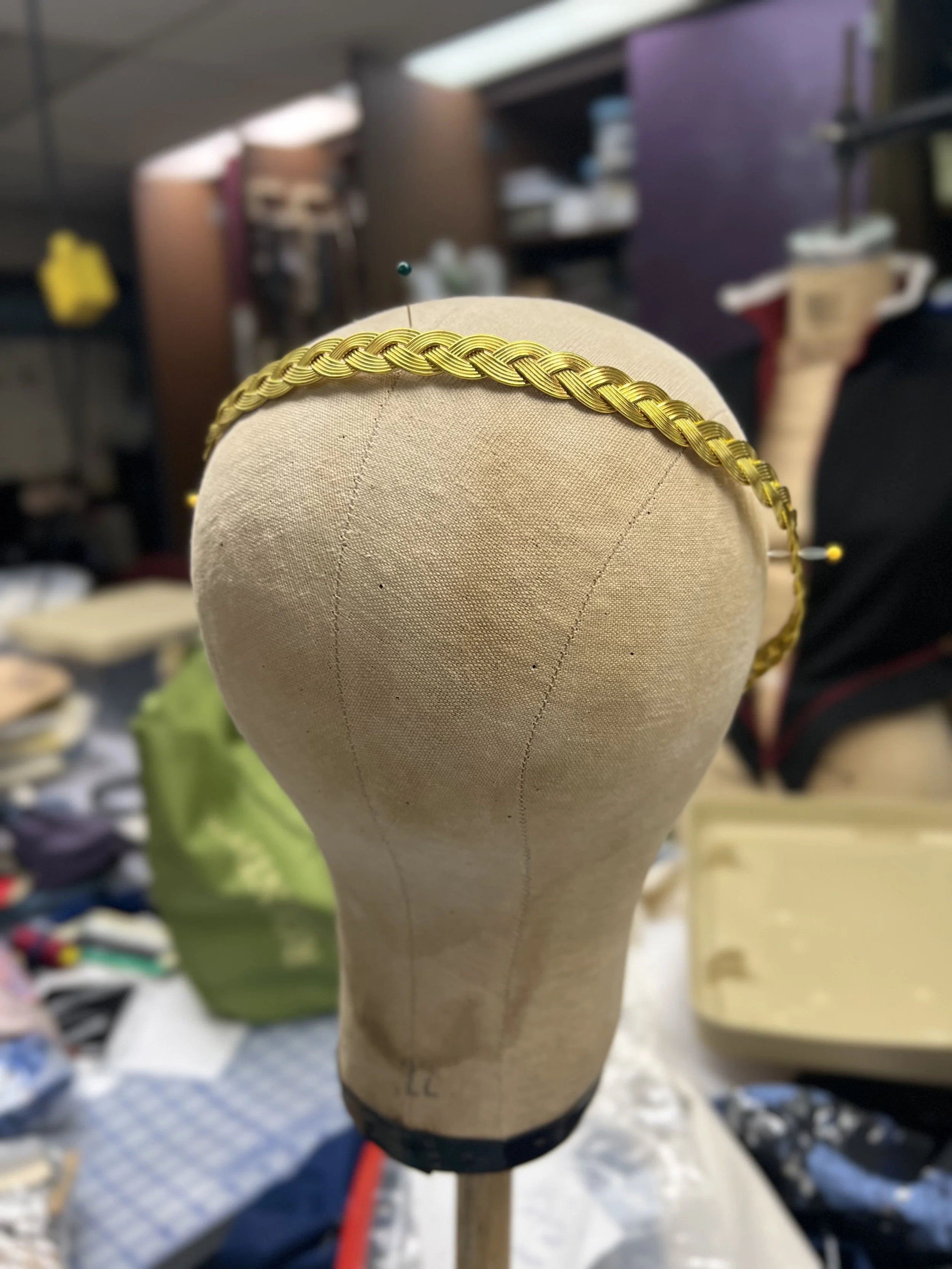 Circlet before aging, Hamlet, Summit Players Theatre