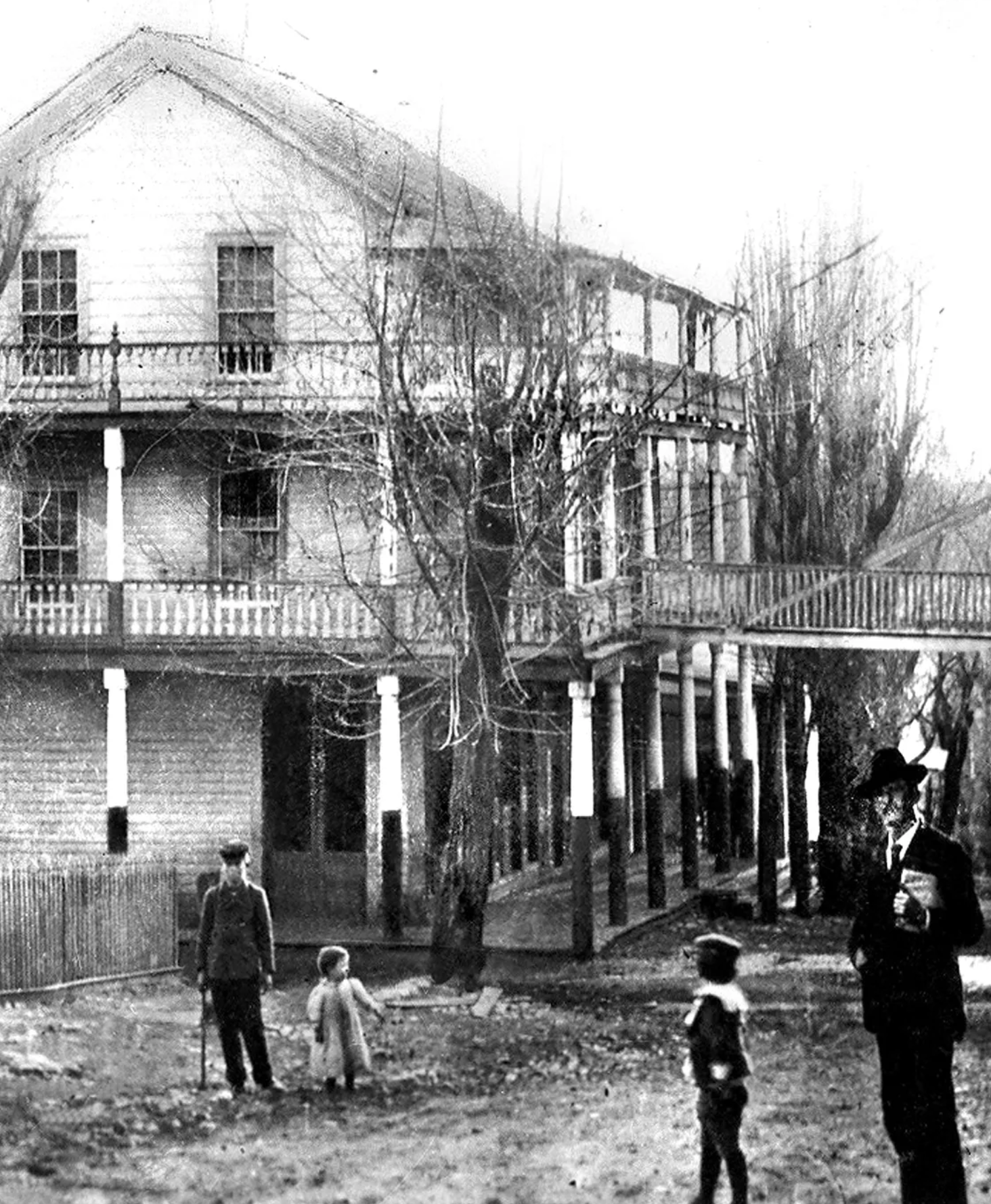 The Historic Dutch Flat Hotel. Built in 1852