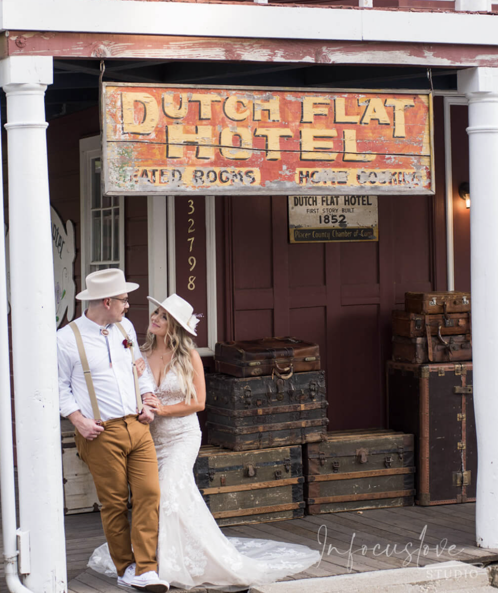 The Historic Dutch Flat Hotel. Built in 1852