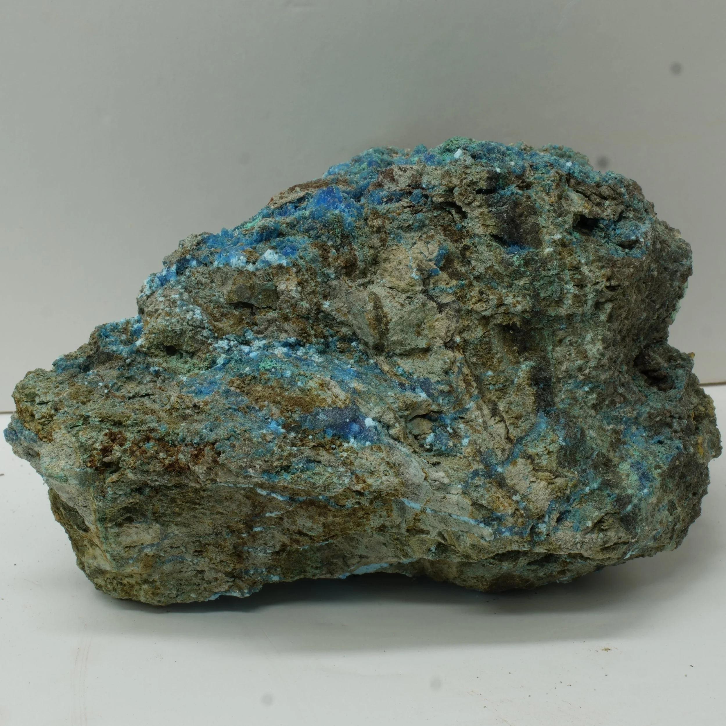 Azurite & Malachite–Associated Uranium Ore - Hideout  Mine, UT