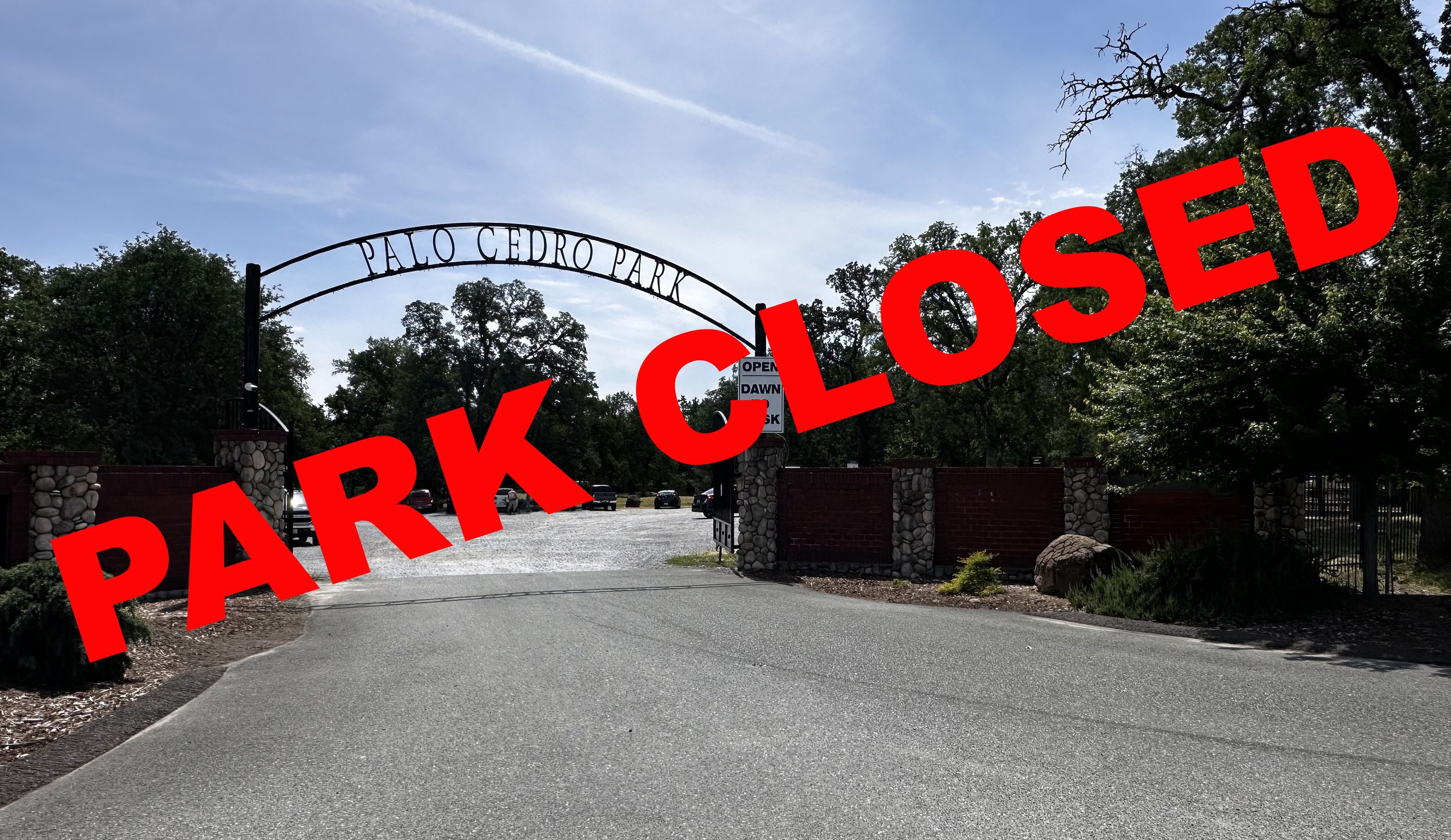 PRIVATE EVENT - PARK CLOSED