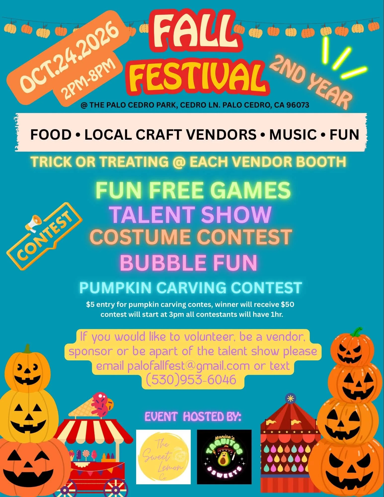 Fall Festival hosted by Palo Cedro Park