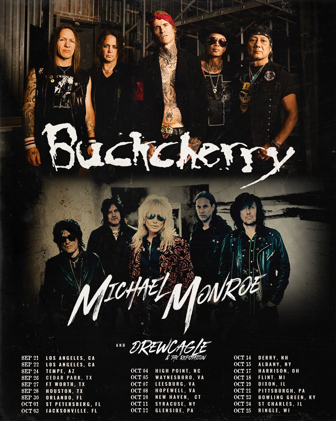 Buckcherry Announce Fall Tour with Michael Monroe + New Video for “Let It Burn” Out NOW!