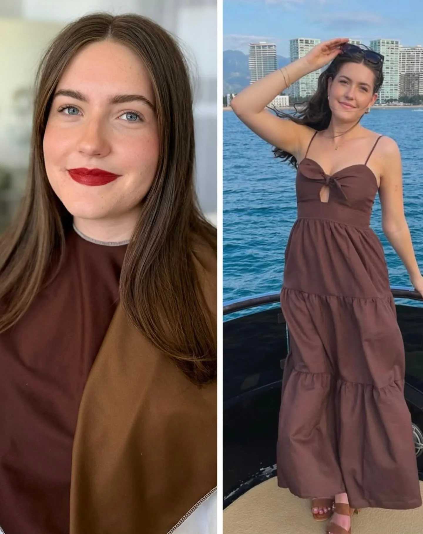 Wow!!! When an autumn is rocking their gorgeous brown!!!! 😍😍😍

From the studio to real-life application, I am here to support your color analysis transformation so you feel your best! 

Your appointment gives you the best options for:
��Clothes
��