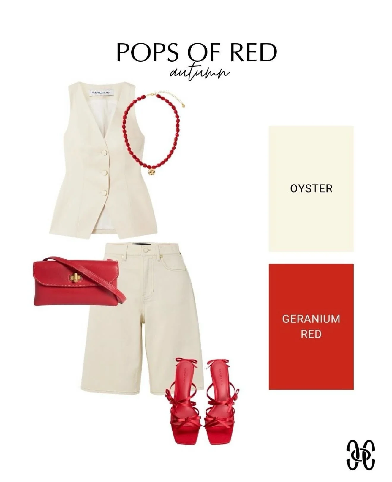 Red is one of the hottest colors of the season! Every season has its own red. Add color to your outfits doesn&rsquo;t have to be intimidating. Adding a little pop of color goes a long way. 

What season are you? ☀️🌺🍂❄️