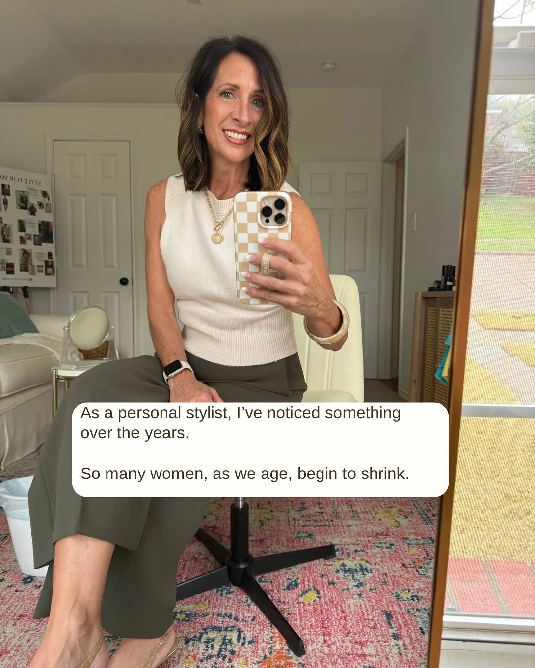 I hear this all the time&hellip;
 &ldquo;I don&rsquo;t even know what feels like me anymore.&rdquo;

Not because she&rsquo;s lost who she is&hellip; but because she&rsquo;s spent years showing up for everyone else.

And often, it shows up in the clos