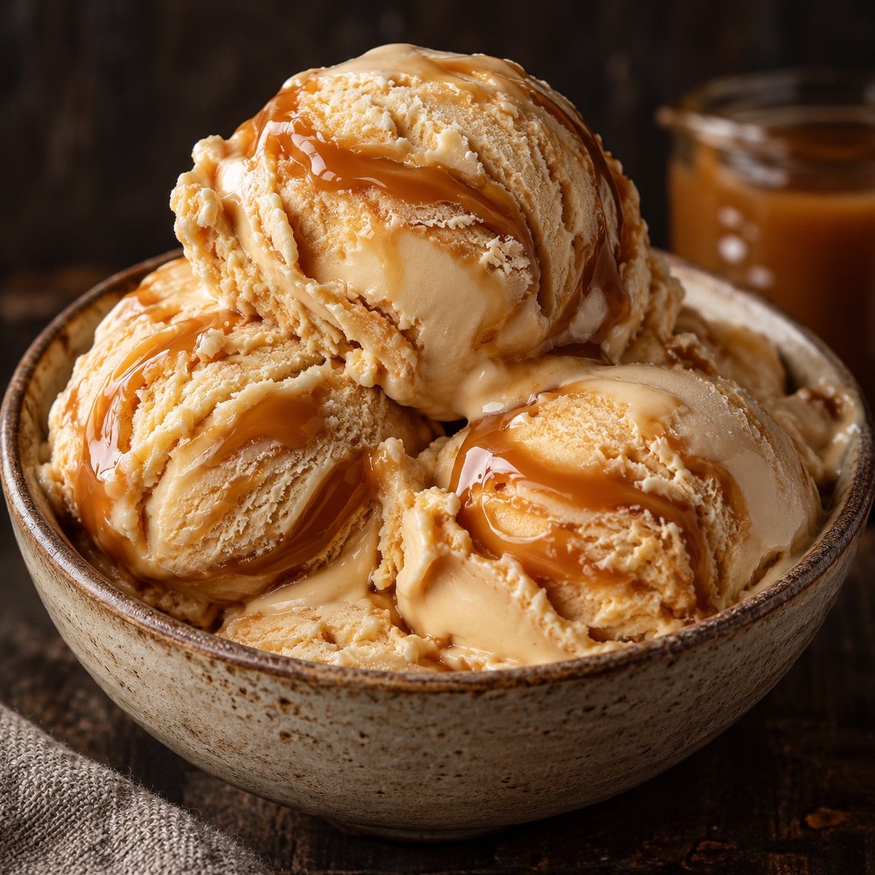NEW! Salted Caramel - Ice Cream