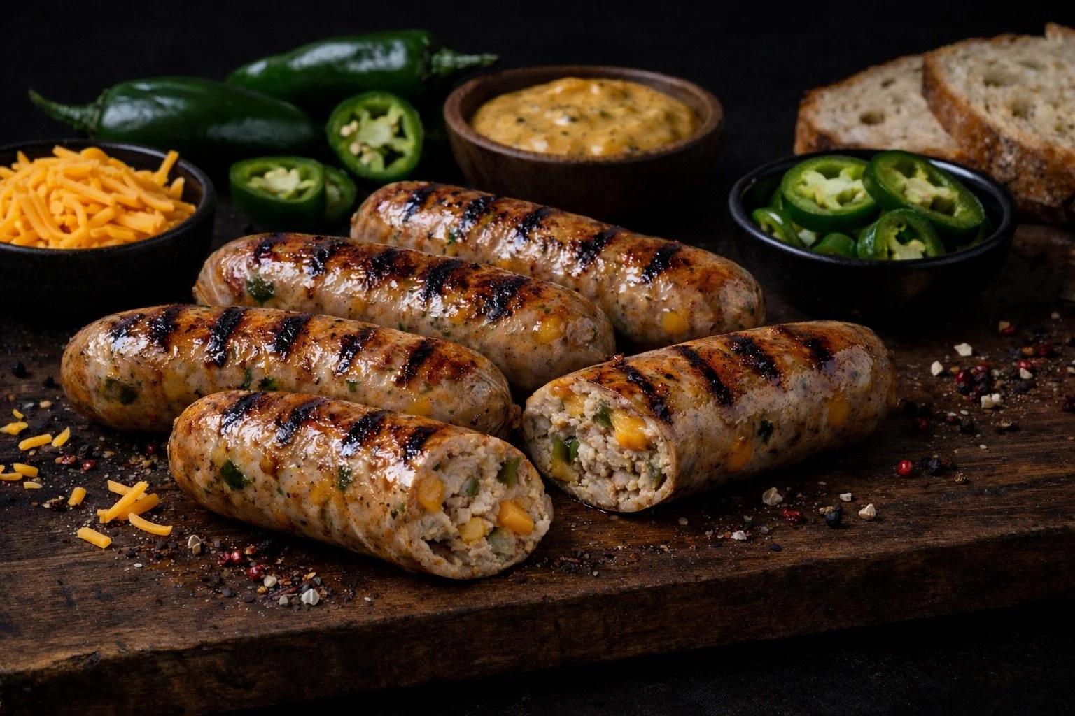 BRAND NEW Pasture Raised Jalapeño Cheddar Chicken Sausage