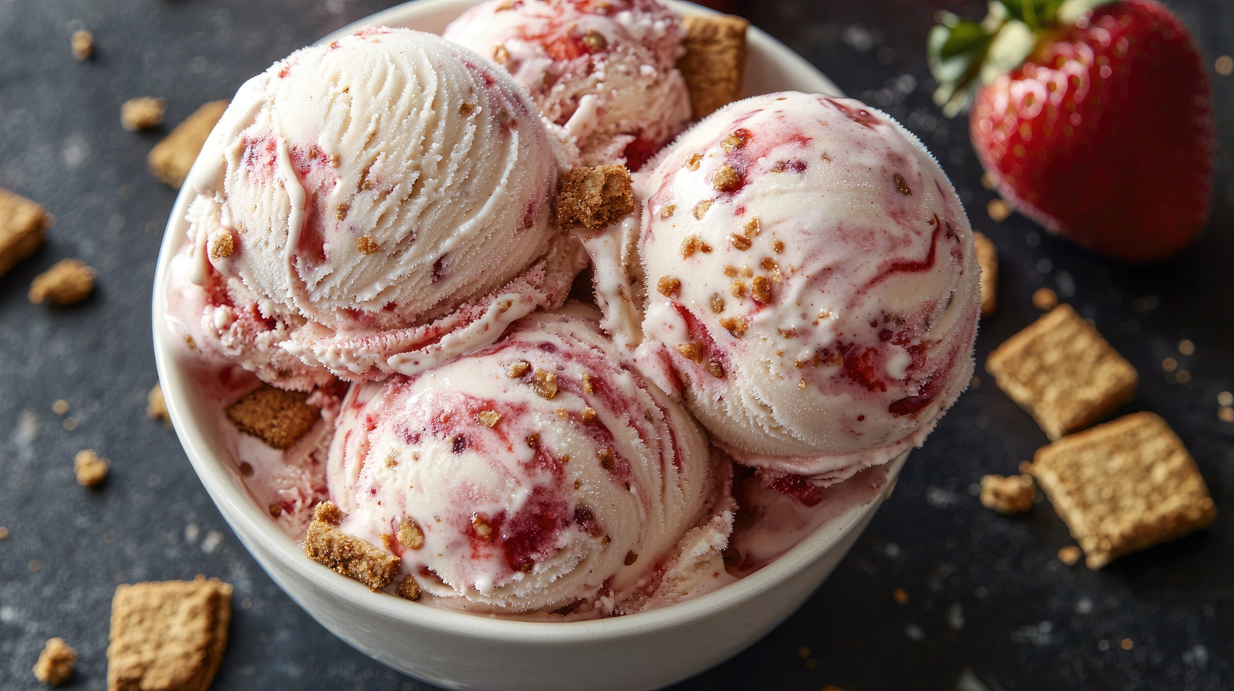 Strawberry Cheesecake Ice Cream