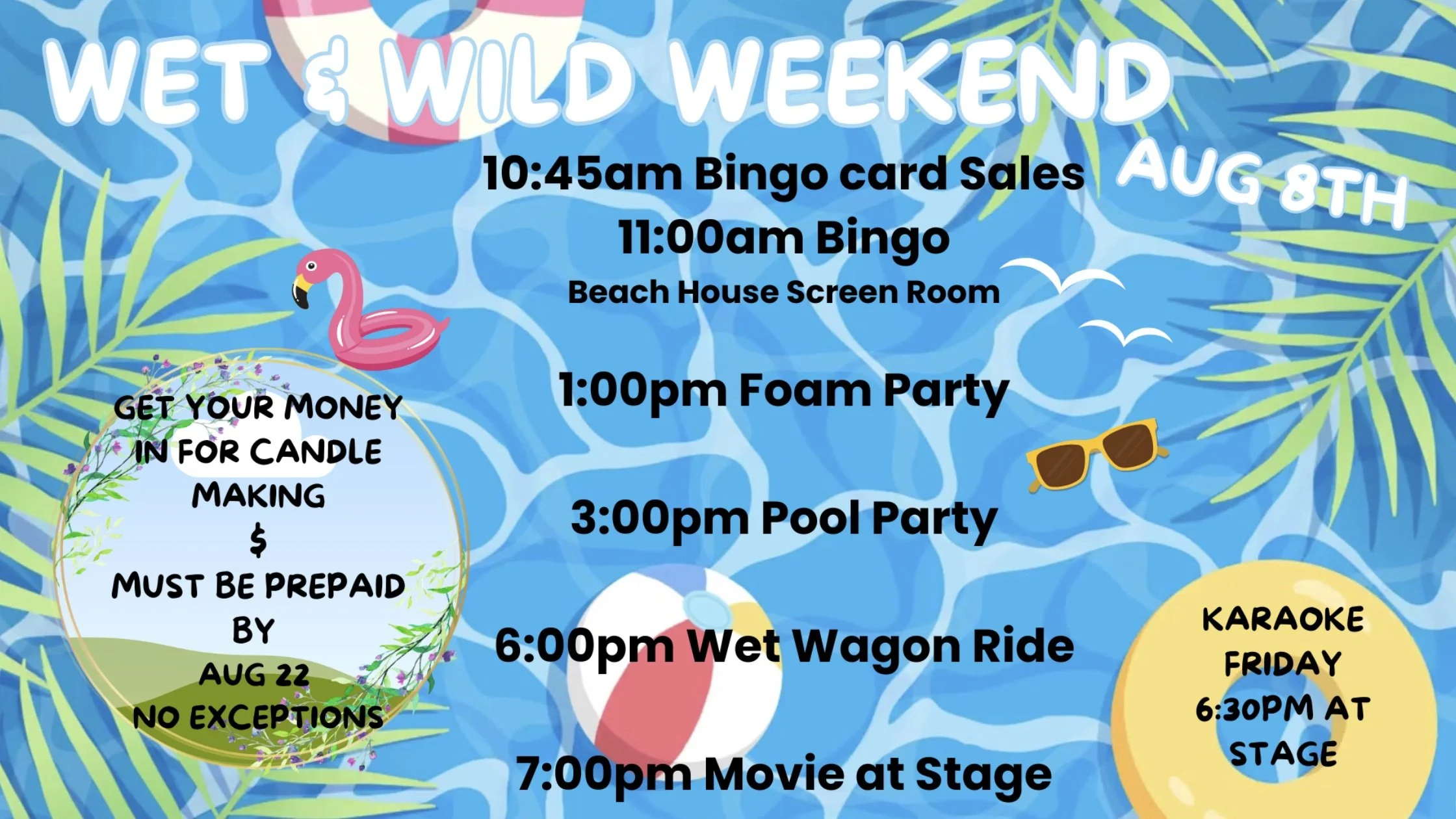 Wet &amp; Wild Weekend