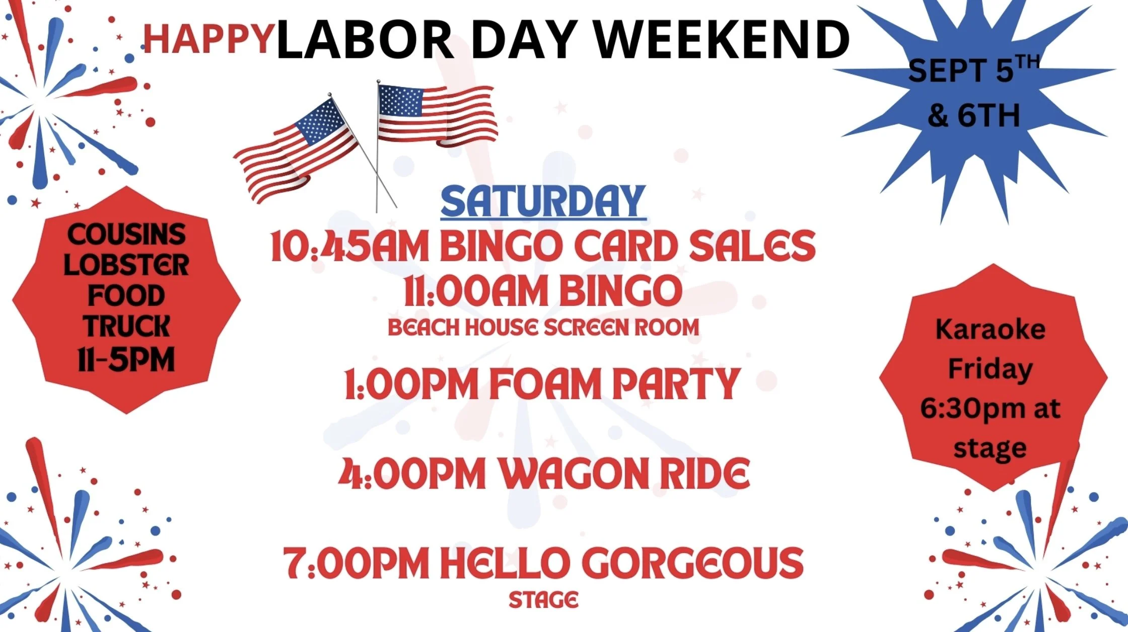 Rockin Labor Day Weekend