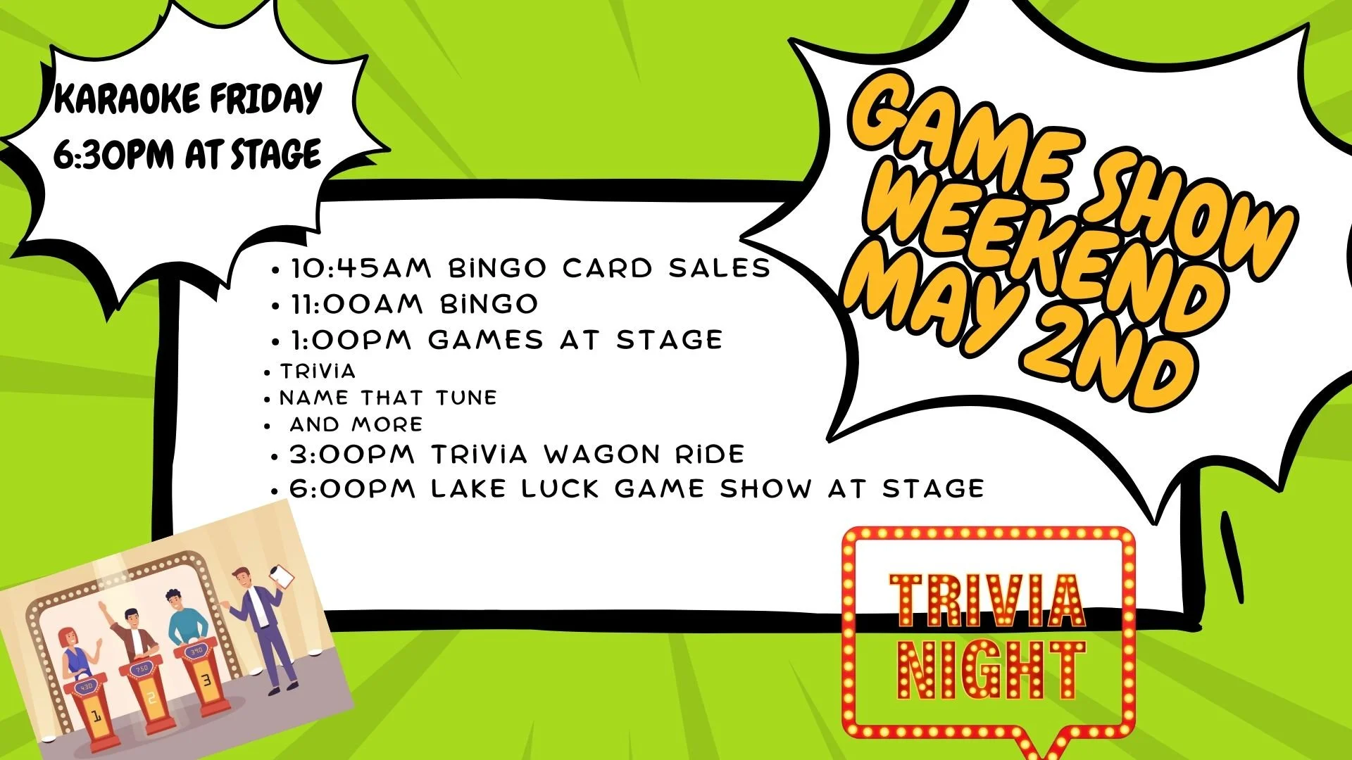 Game Show weekend