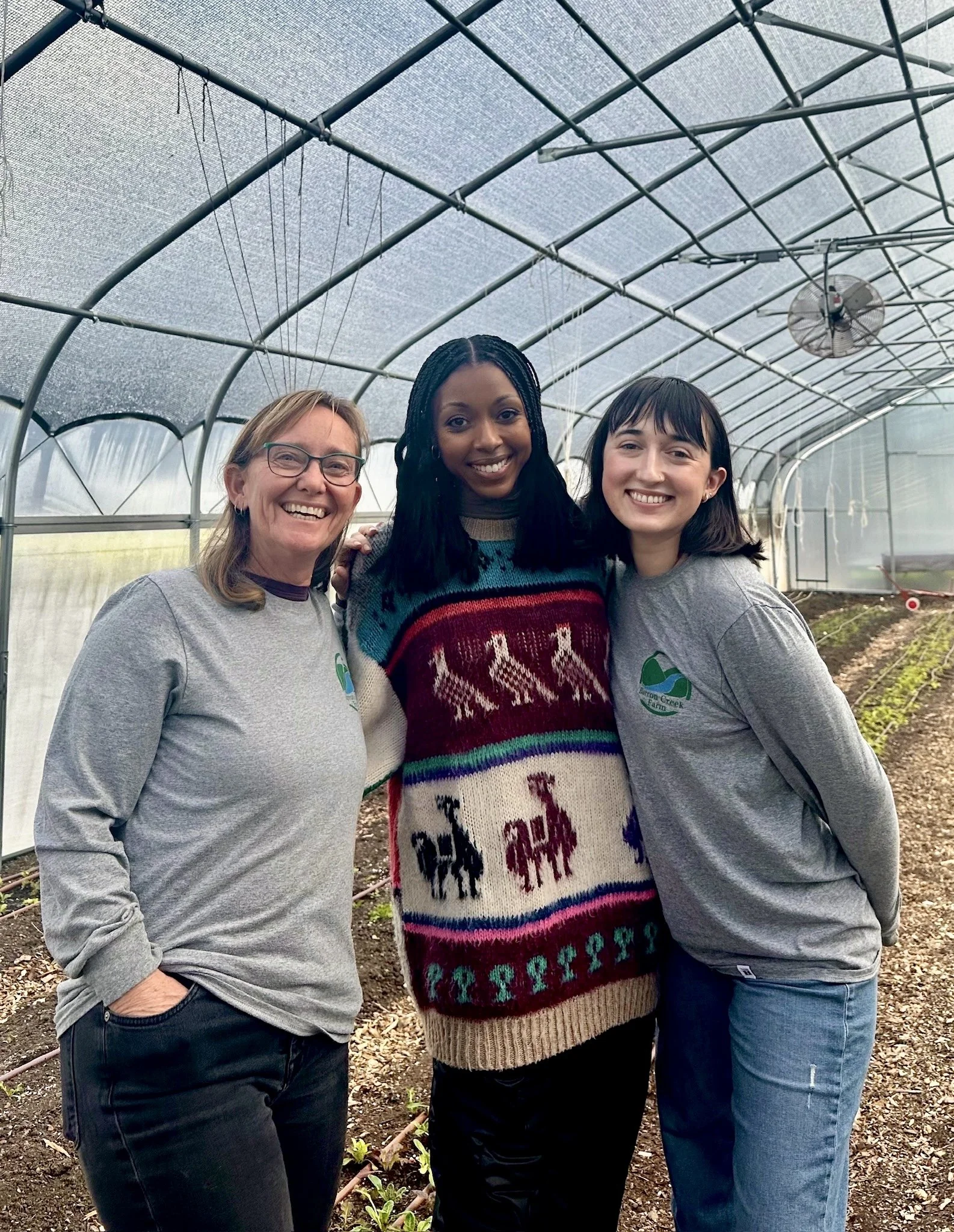 Freshly harvested vegetables, including radishes, turnips, and green onions, laid out on a drying rack in sunlight.