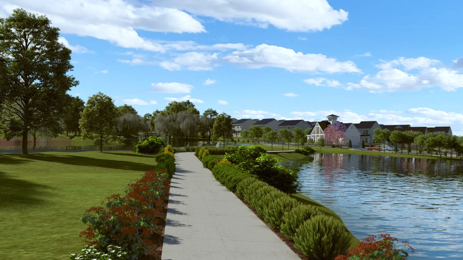 Neighborhood — 1801 Townhomes Antioch, TN Rental Homes