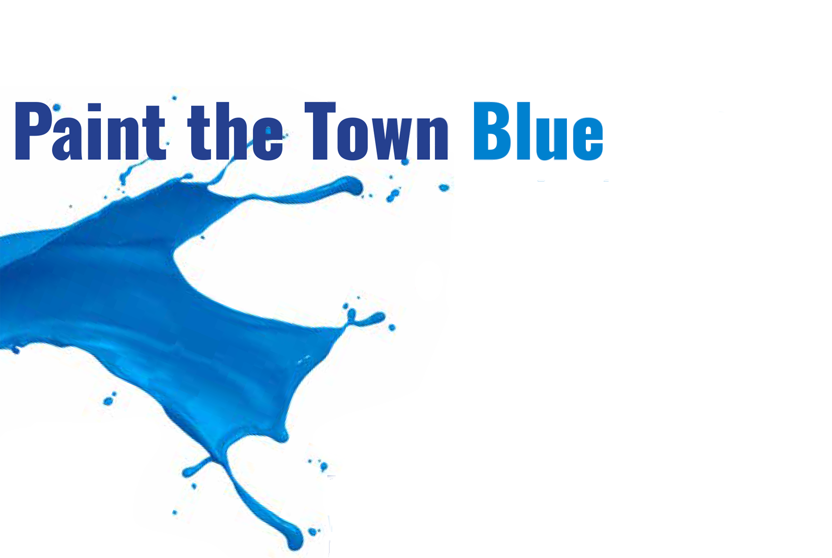 Paint the Town Blue