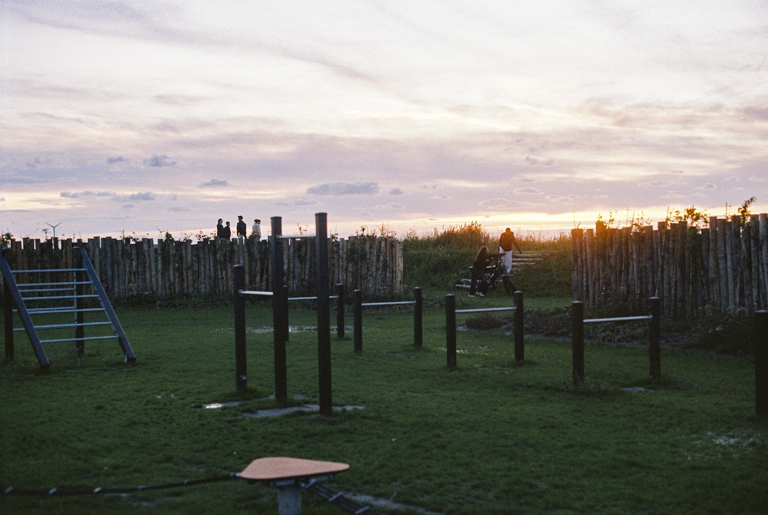 Gym on a hill