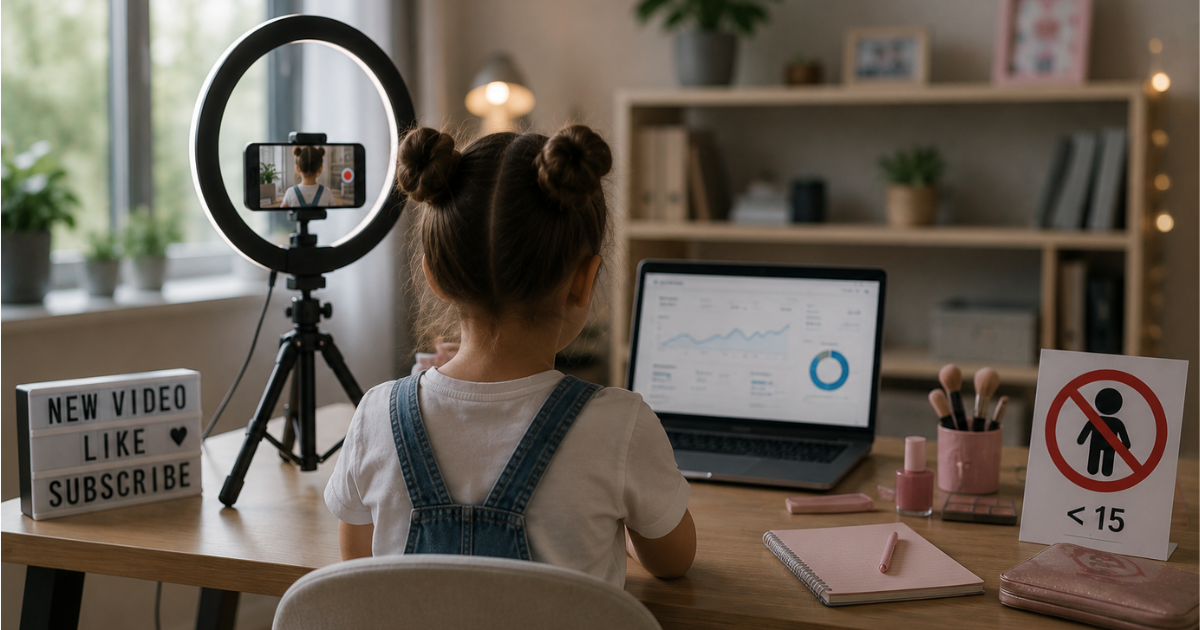 Kidfluencing onder het verbod op kinderarbeid: wat het kabinet van plan is