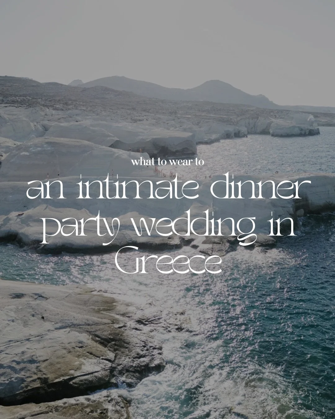 You asked, our bridal stylists answered: what to wear to  an intimate dinner party weeding in Greece. Here are our bridal stylist&rsquo;s recommendations from a simple Danielle Frankel to a lace Mira Zwillinger, a dramatic Leah Da Gloria, and a chic 