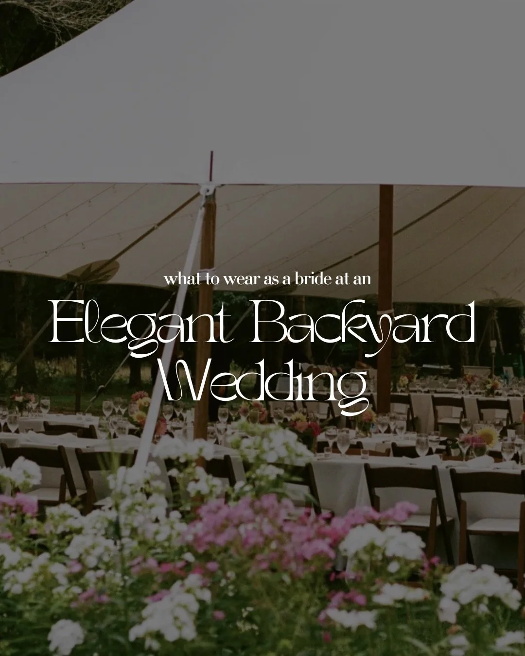 Wondering what to wear for an elegant backyard wedding? Our bridal stylists have put together an edit of wedding dresses you can find for 50% off the original price that would be the perfect picks for a chic backyard soir&eacute;e. Say yes to your we