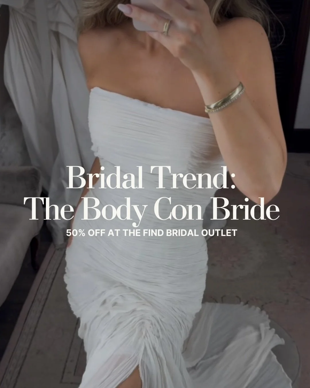 Looking for a little va va voom on your wedding day? Pick a body con wedding dress to show off your figure and accentuate your curves. All these body con designer wedding dress samples start at 50% off. 🖤  including Berta, Marmar Halim, Ines Di Sant