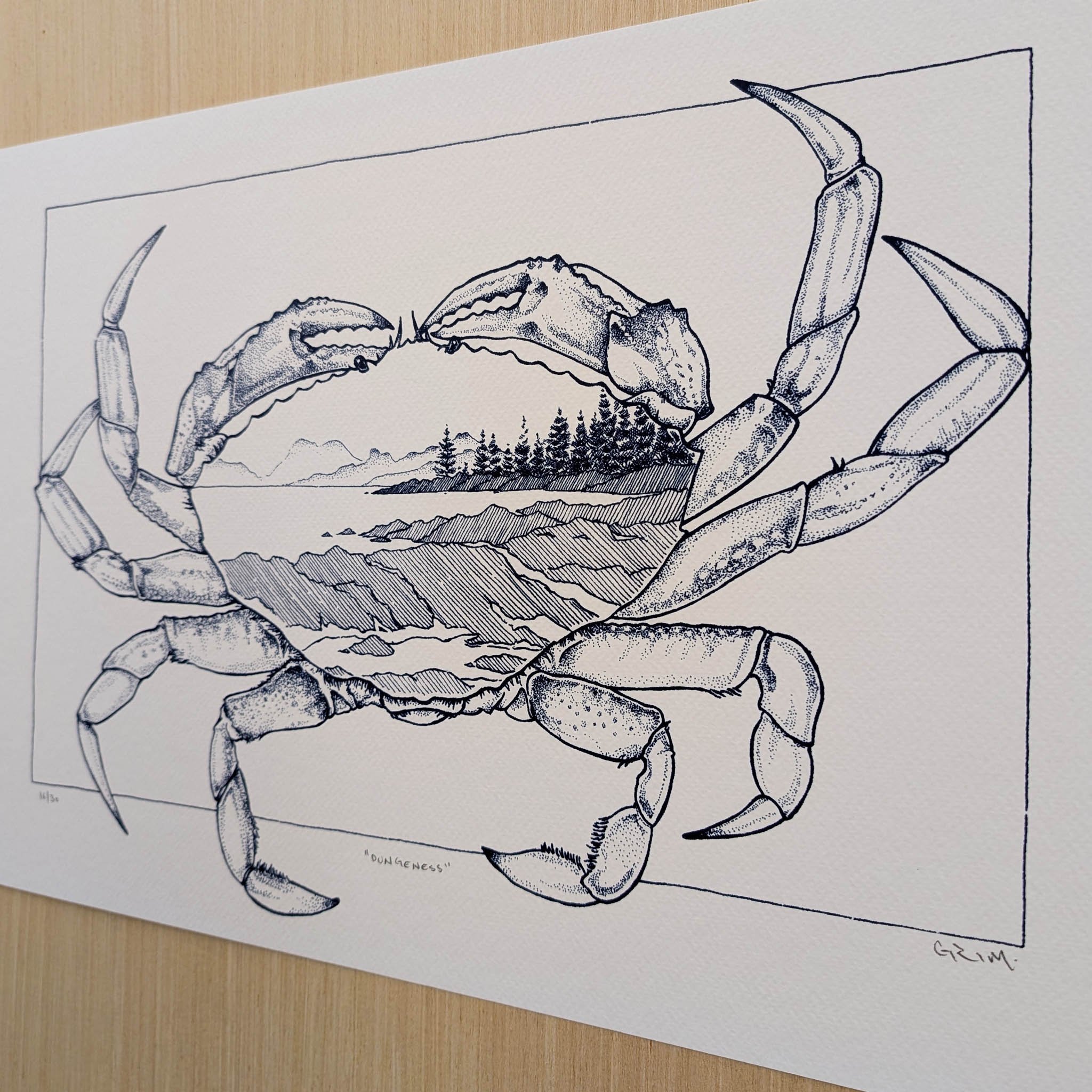 'Dungeness' Limited Screenprint