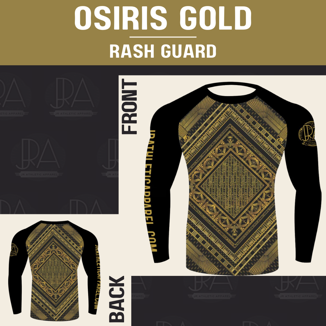 Osiris Gold Ultimate Combo - Rash Guard, Grappling Shorts, and Spats ...