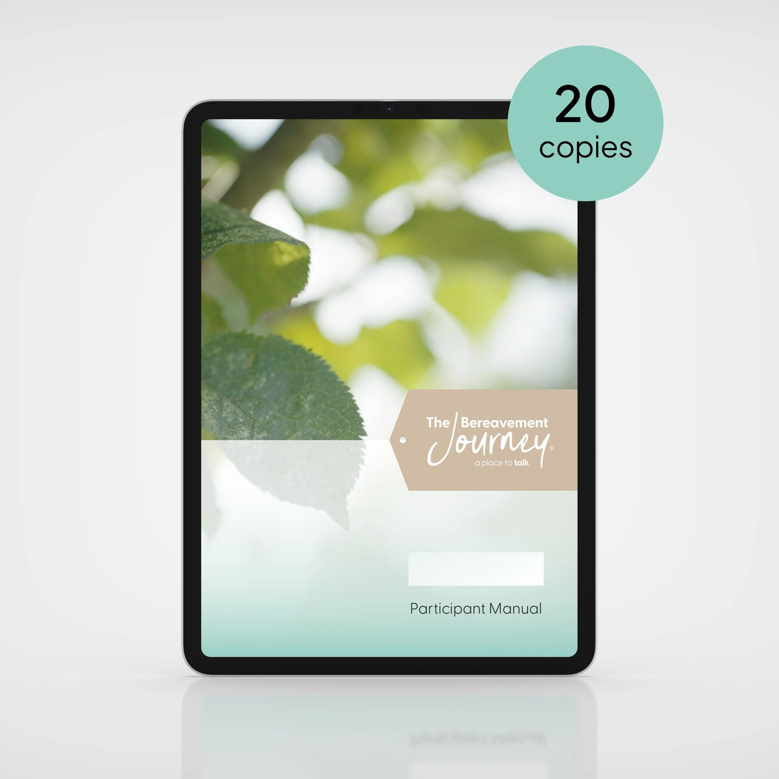 The Bereavement Journey® Participant Manual (Licence for 20 digital copies)