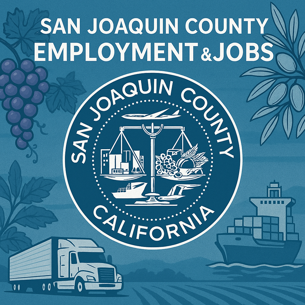 San Joaquin County Employment and Jobs (2024-2025)