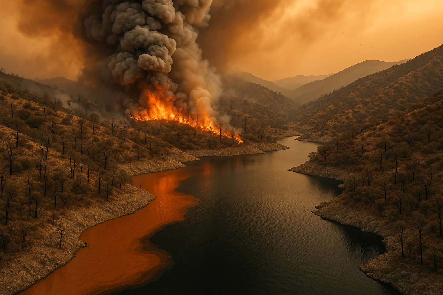 Wildfire Threats to California's Watersheds
