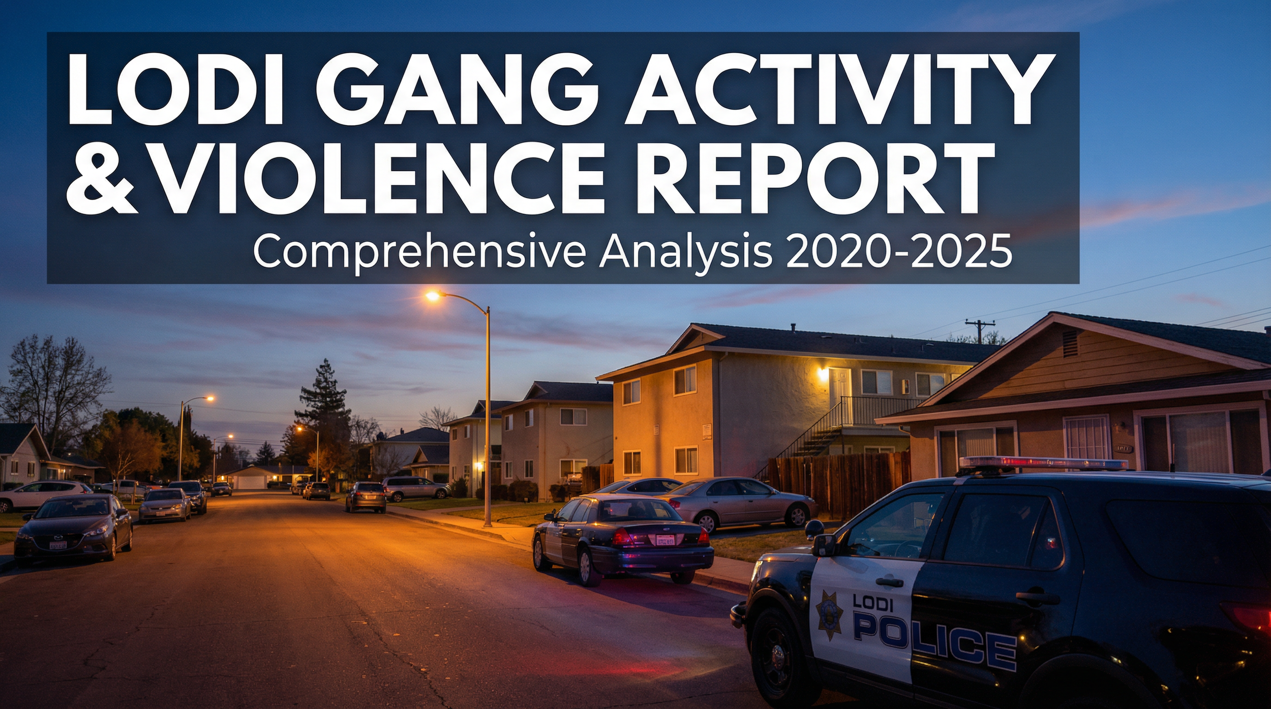 Lodi Gang Activity and Violence Analysis